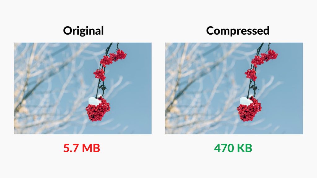 1. Compress and Correctly Size Every Image