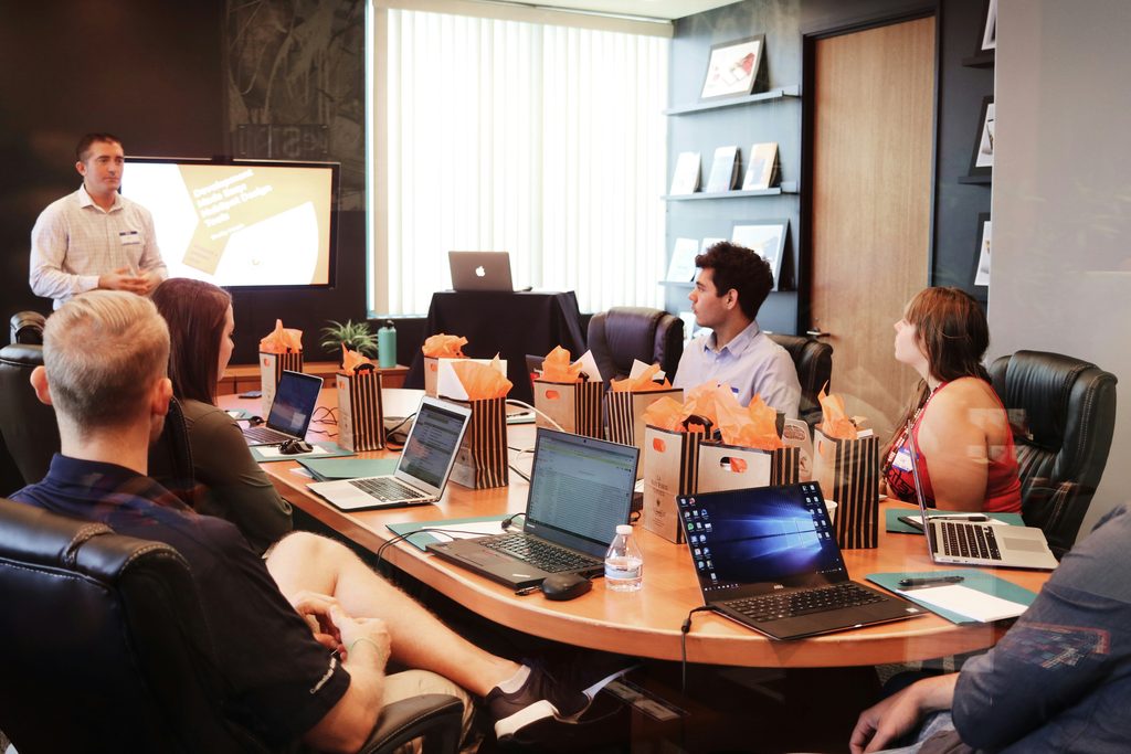 People work at the company